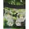 LED Flickering Garden Party Hanging Glass Candles Canvas Wall Art